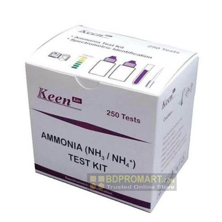 Ammonia Test Kit 250 Tests - Keen Ammonia Test Kit (NH3, NH4) 250 Test