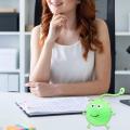 LED Light Ball Smile Face Bouncy Ball Flashing Ball Sensory Toy Light up Glowing Balls Sensory Bouncy Toy Squeeze Sensory Toys Christmas Gift Goodie Bag Filler dutiful.