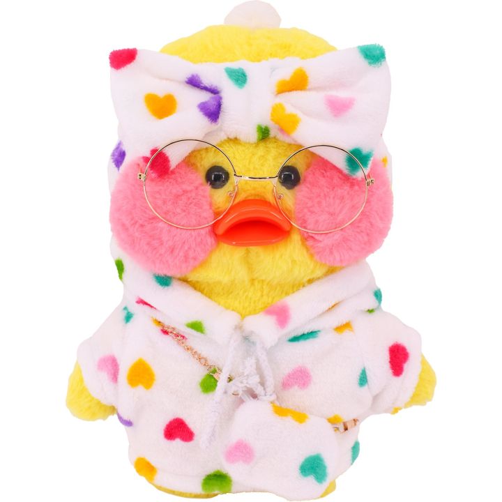 White%20Doll%20Clothes%20Dress%20Sweater%20Hat%20Uniform%20Fit%2030cm%20Lalafanfan%20Yellow%20Duck%20Doll%20Children's%20Toy%20Girl%20Gift%20Duck%20Doll%20Accessories%20-%20Image%206