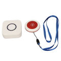 Caregiver Pager Wireless Nurse Call System Alert Button Long Distant for Home Hospital.