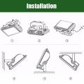 10W Waterproof IP65 White/Warm White LED Flood Light Outdoor Garden Security Lamp. 