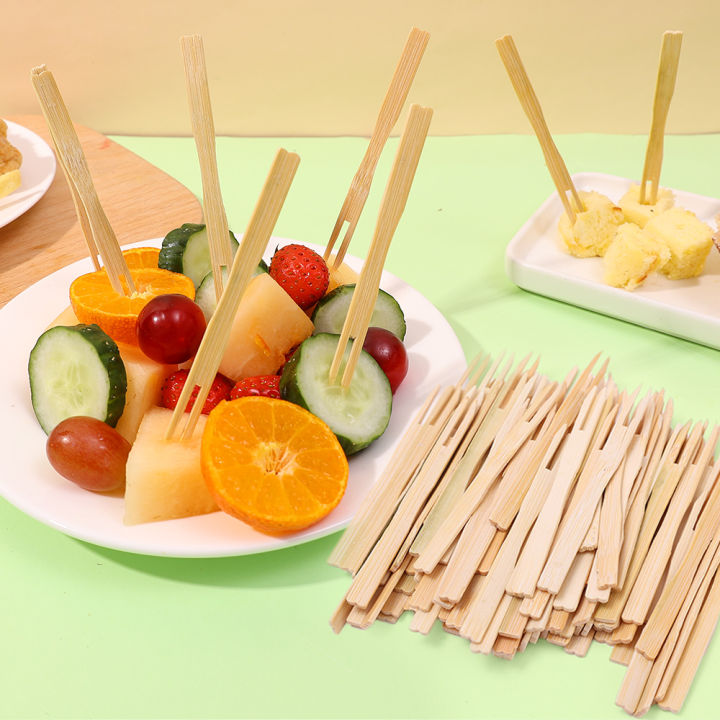 100PCS%20Wood%20Disposable%20Wooden%20Fruit%20Fork%20Dessert%20Cocktail%20Fork%20Set%20Party%20Home%20Household%20Decor%20Tableware%20Supplies%20-%20Image%206