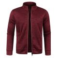 Autumn Winter Knitted Cardigan Men Thick Fleece Sweaters Warm Clothes Jackets Mens Slim Cardigan Jumper Turtleneck Sweater Coat. 