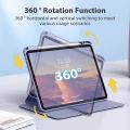 For Ipad Air 5 4 Case 2021 For Ipad Pro 11 12.9 Cover Mini 6 2020 10.2 8th 9 9th 10th Generation 360° Rotation Shell Accessories. 