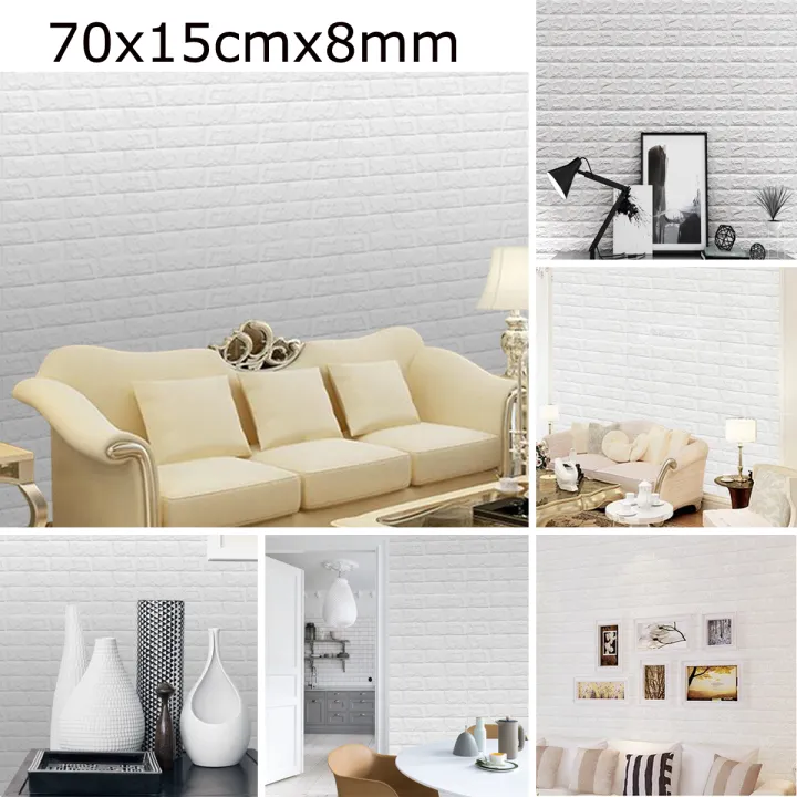 Decor%20Living%2070%20X15CM%203D%20Wall%20Paper%20Sheet%20DIY%20Self-Sticker%20Soft%20Anti-colliding%20Home%20Decoration%20-%20Image%203