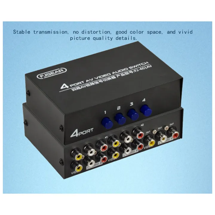 AV%20Switcher%204%20Into%201%20Out%20Av%20RCA%20Head%20Interface%20Audio%20and%20Video%20Switcher%20Multi-Function%204-Way%20AV%20Switcher%20Easy%20to%20Use%20-%20Image%207