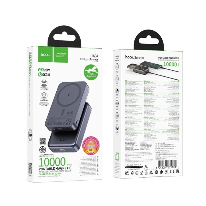 HOCO%20J160A%2010000mAh%20PD20W%20Wireless%20Power%20Bank%20-%20Image%206