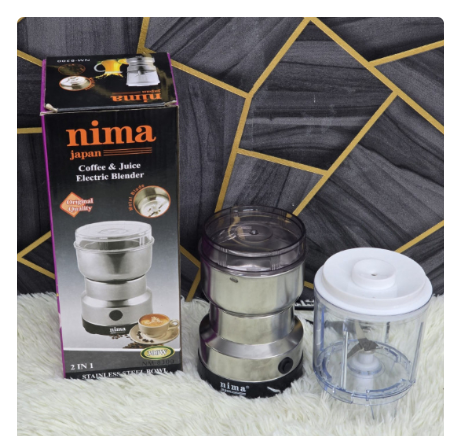 Nima Electric 2 in 1 Blender and Grinder Offers Convenient and Versatile Blending and Grinding