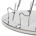 4 Slice Camping Bread Toast Tray Gas Stoves Cooker BBQ Camping Toaster Rack. 