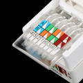1x RJ45 Cat6 UTP Female Connector Network Module Free Tool Network Connector. 