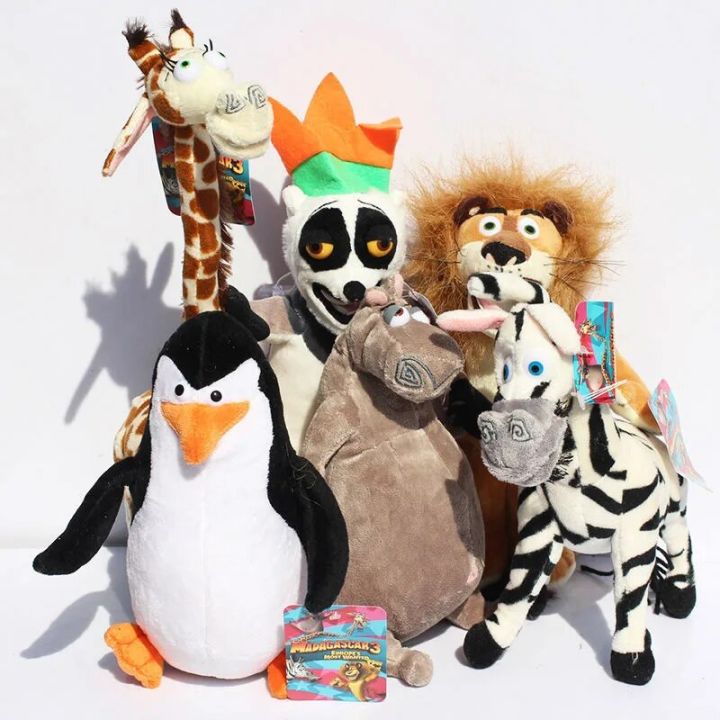 6%20pcs/set%20Animation%20Film%20Madagascar%20Plush%20Toys%20Cartoon%20Lion%20Giraffe%20Penguin%20Zebra%20Hippo%20Lemur%20Dolls%20Kids%20Baby%20Birthday%20Gifts%20-%20Image%203