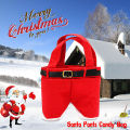 Decor Living  Christmas Santa Pants Candy Gift Bags Sweet Sack Holder Stocking Filler  Bag. 