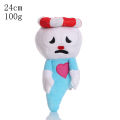 Tea Cup Head Adventure CupHEAD Surrounding the Game Mug Head Mugman Plush toy doll. 