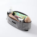 DSstyles Universal Stroller Organizer With Insulated Cup Holder Phone Bag Stroller Hanging Bag Multi-Pocket Storage Bag. 