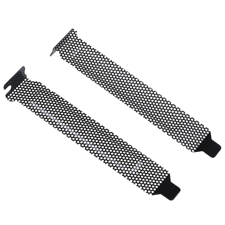 10Pcs%20New%20black%20PCI%20slot%20cover%20dust%20filter%20blanking%20plate%20hard%20steel%20-%20Image%207