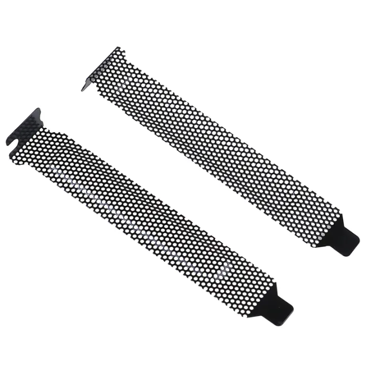 10Pcs%20New%20black%20PCI%20slot%20cover%20dust%20filter%20blanking%20plate%20hard%20steel%20-%20Image%207