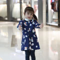 Autumn and Winter Girls' Waterproof down Jacket Overclothes Baby Blouse Zipper inside-out Wear Protective Clothing Apron Painting Bib. 