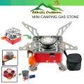 Portable Camping Stove with free gas can - Compact And Convenient Solution For Outdoor Cooking Adventures. 