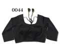 Black Color Three Quarter Sleeve Blouse For Women.