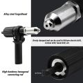 Electric riveting machine accessories drill bit joint tools. 