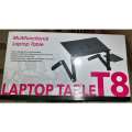 Aluminium Laptop Table T8 Portable Laptop Stand.