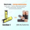 LiitoKala AAA 1000MAH/AA 1000MAH NiMH 1.2V Rechargeable Battery Suitable for Toys Mice,with 4PC AAA Battery. 