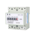 1 Piece Electric Single Phase Two Wire Energy Meter KWh Counter AC 220V 100A (A). 