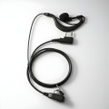Professional Covert Earpiece with Mic - 2 Pin Two-Way Radio Headset. 