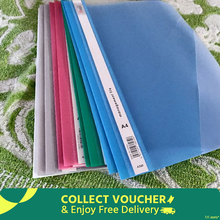 Bili A4 Management Report Cover File - 6 pcs :