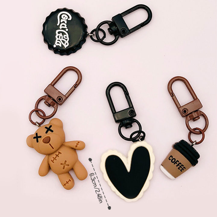 6.3cm/2.48in%20Cool%20Black%20Bear%20Key%20Chain%20Coffee%20Cup%20Bottle%20Cap%20Rabbit%20Pendant%20Car%20Key%20Ring%20Backpack%20Charms%20Bag%20Decor%20Accessories%20-%20Image%206