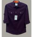 Double Pocket Stylish Long Sleeve Casual Shirt For Man. 