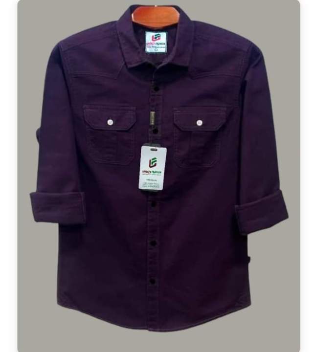 Double%20Pocket%20Stylish%20Long%20Sleeve%20Casual%20Shirt%20For%20Man%20-%20Image%202