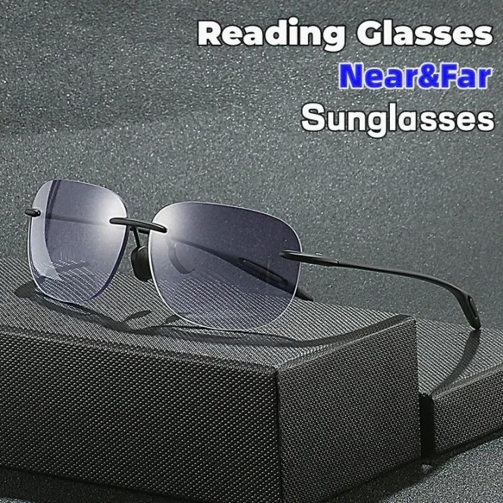 (New)Progreive Bifocal Reading Glae Vintage Near and Far Polarized unglae Fahion Prebyopia Precription Eyeglae Diopter