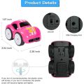 【Krystal】Cartoon Remote Control Car Toy – 2.4G RC, Line‑Follow & Gesture Modes, USB Rechargeable, Ages 3+. 