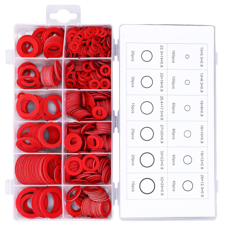 Flat%20Washer%20Set,%20Paper%20Fiber%20Gasket%20600PCS%20Multifunctional%20for%20Fencing%20for%20Plasterboard%20-%20Image%208