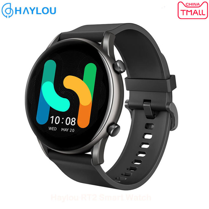 Haylou%20RT2%20LS10%20HD%20LCD%20Smart%20watch%20with%20SPO2%20Xiaomi%20sub%20brand-%20black%20-%20Image%203