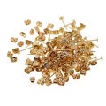 100Pairs Earrings Studs and Backs Flat Iron Earrings Posts Jewelry Making. 