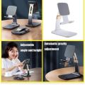 Foldable & Adjustable Desk Phone Holder, Compatible With All Smart Phones & Tablets - Mobile Stand - Mobile Stand.