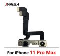 Original Front Camera For iPhone 11 12 mini 12 13 pro MAX Front Camera Flex Cable With Cam Ring Holder Proximity Sensor Facing.