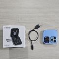 i16 Pro Flip Phone FM Radio Magic Voice Blue.