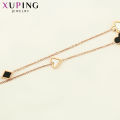 【Daily Necessities For Anyone Store】Xuping Heart Shaped Bracelets Stainless Jewelry Special Popular Family Women bracelet-133. 