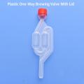 【Clearance sale】 Fermentation Airlock Valve Plastic One-Way Exhaust Seal Brewing Tool.