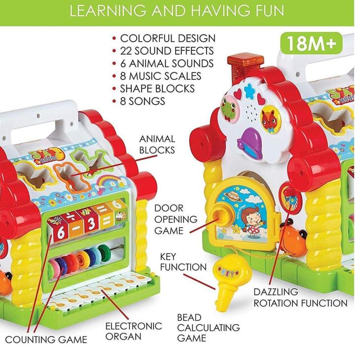 Smartcraft Colorful and Attractive Funny Cottage Educational Toy