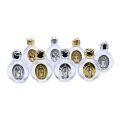 15ml Holy Water Bottle Christian Catholic Blessed Baptism Water Bottle Glass Empty Bottles for Christian Religious Party.