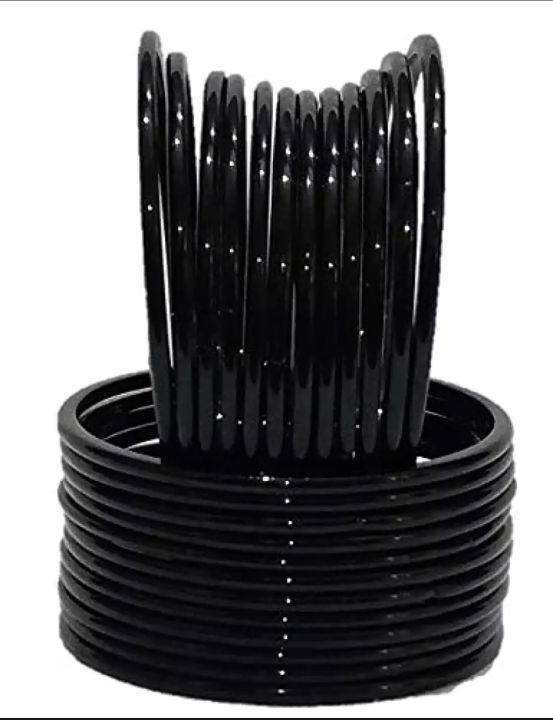 Black%20Reshmi%20Churi%20For%20Woman%20(24Pieces)%20-%20Image%205