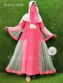Introducing Exquisite Arabian Elegance: New Butterfly Design 3-Part Beautiful Gown Borka with Hijab for Muslim Women and Girls.