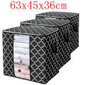 Storage Organize Moisture-Proof Dustproof Storages Non-Woven Quilt Large Capacity Organizes Mobile Clothes Bed Bottom Bag. 