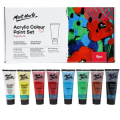 Mont Marte Signature Acrylic Paint Set –8 Colors x 75ml Tubes. 