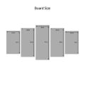 5Pcs/Set Arabic Calligraphy Home Canvas Wall Painting Picture Living Room or Bedroom.