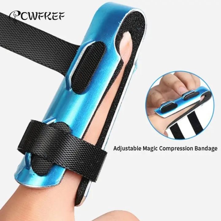 Mallet Aluminum Foam Support Brace Finger Splint Hand Trigger Broken Finger/Sprain/Fracture/Pain Relief/ Joint Immobilization